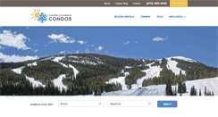 Desktop Screenshot of coppercoloradocondos.com